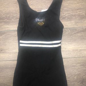 Girls gymnastics leotard shorts 6/7